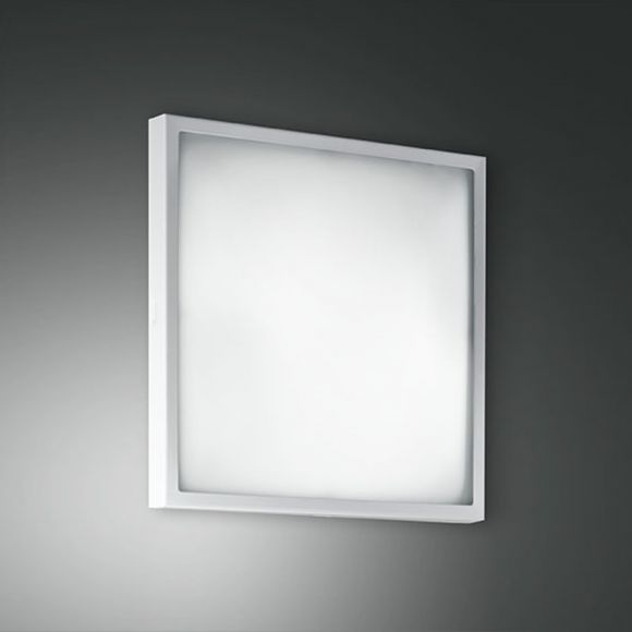 LED-Deckenleuchte 30 x 30 cm, LED neutralweiß, Weiß