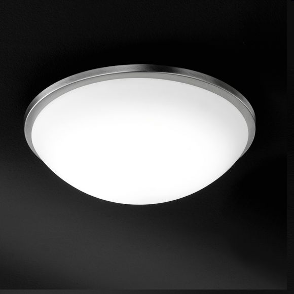 LED-Deckenleuchte Lombi mit Blende, Ø 33 cm