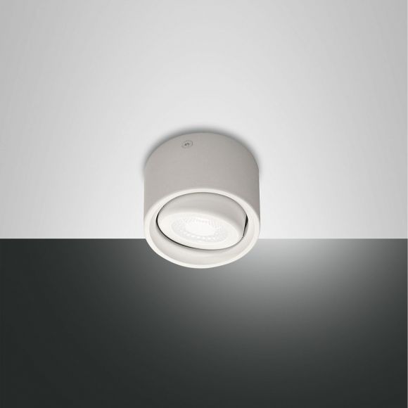 LED-Deckenstrahler, rund, schwenkbar, Spot weiß, LED 6W warmweiß