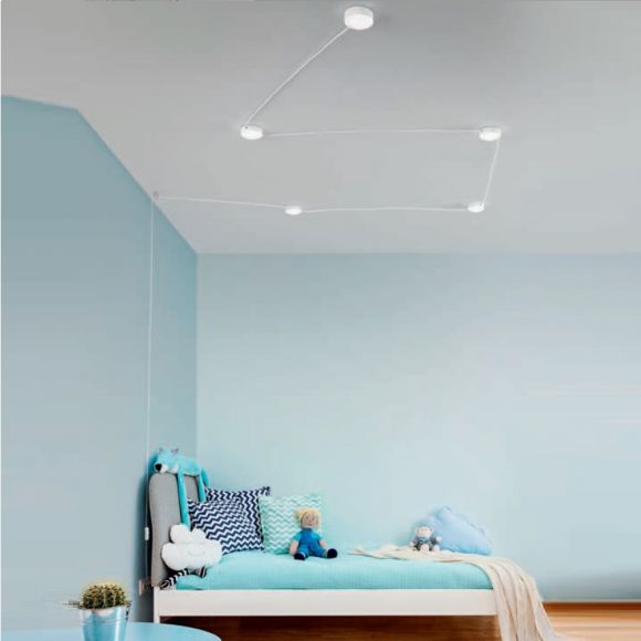 LED-Leuchte Giro für Steckdosenanschluß für Wand oder Decke