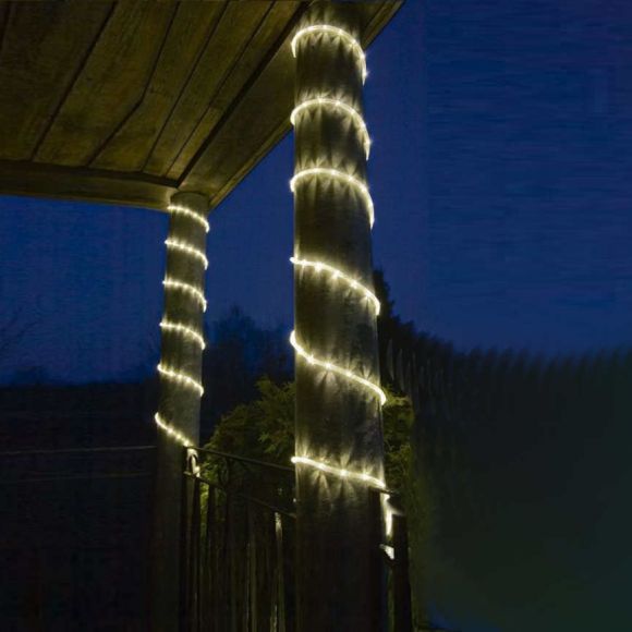 LED-Lichterschlauch, Außen, dekorativ, 6m lang, Blau