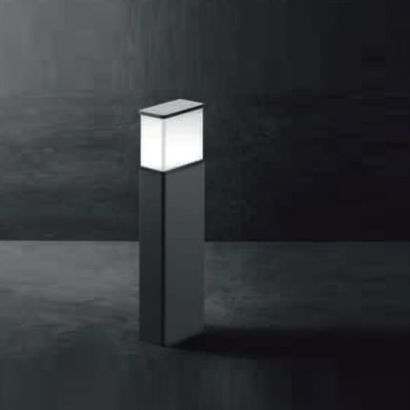 LED-Pollerleuchte Luka S Alu-Druckguss grafit, 50 cm