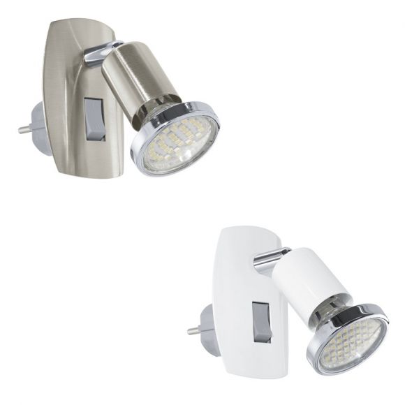 LED-Steckerleuchte, Schalter, schwenkbar, 2 Varianten