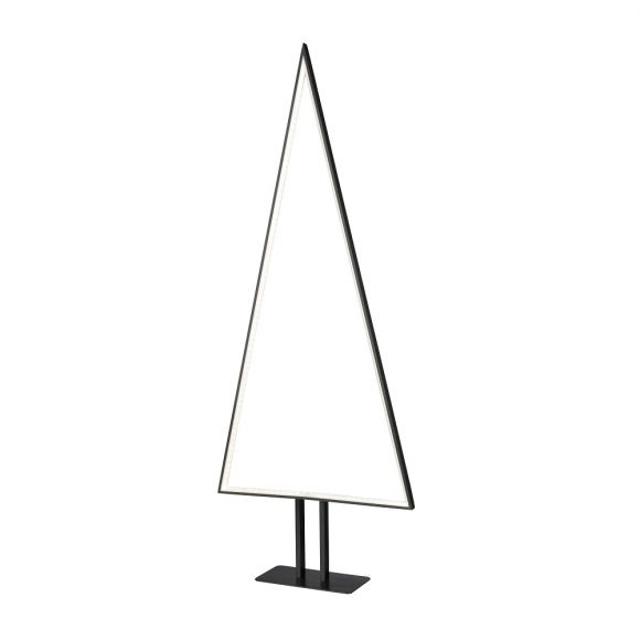 LED-Tischleuchte Pine in schwarz, 100 cm hoch