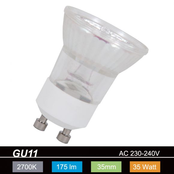 Leuchtmittel GU11 35W 230V  warm weiß