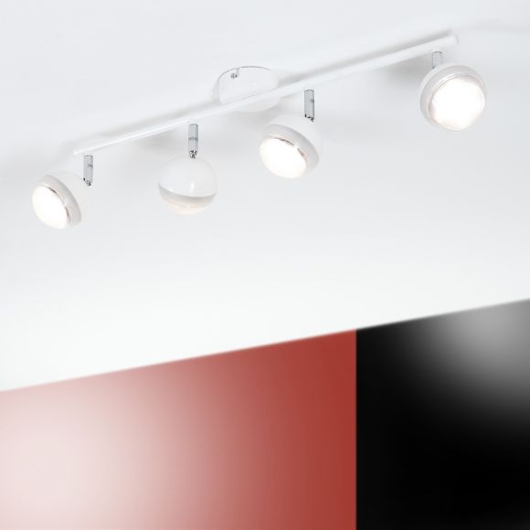 LHG LED-Strahlerserie - Deckenstrahler - 4-flammig - Weiß