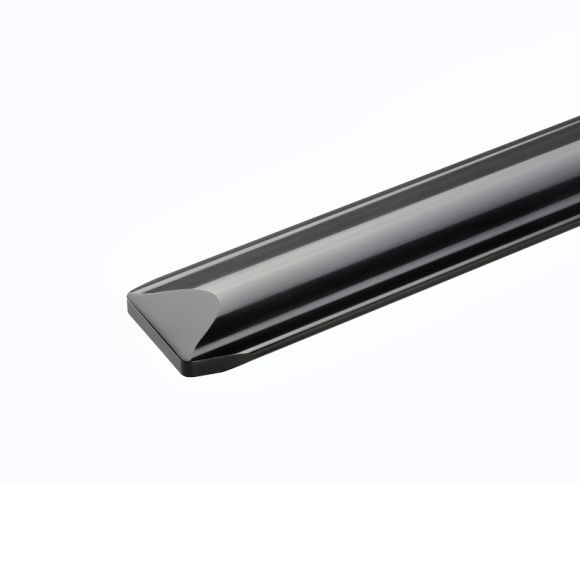 Liin LED-Pendelleuchte Anax Touch Sensor, 135 cm, Raven Grey, Oberfläche Brilliance