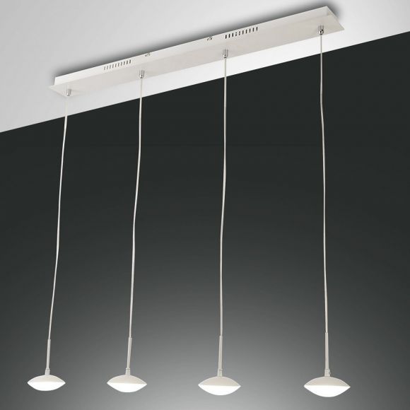 Moderne LED Pendelleuchte - 4-flg - Weiß