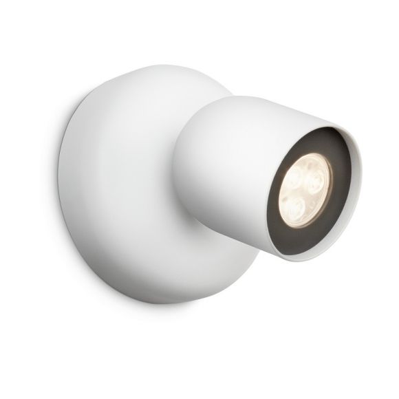 Moderne LED-Strahlerserie - Aluminium - Wandspot 1-flammig - Weiß