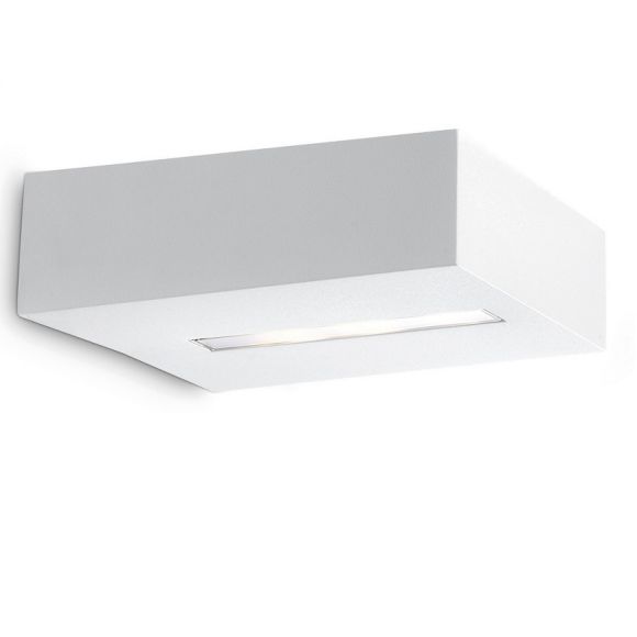 Moderne LED-Wandleuchte Aluminium - Weiß