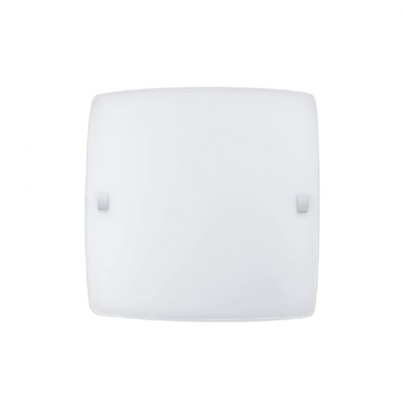 Moderne LED-Wand- oder Deckenleuchte in Weiß in zwei Größen 