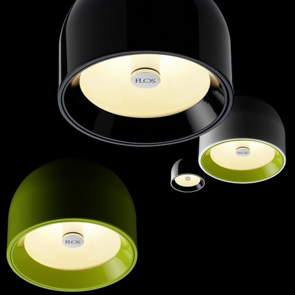 Moderner Design Deckenspot Wan von Flos - 4 Farben