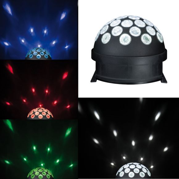 Party-Events: Licht-Halbkugel mit LED-Technik und Farbwechsel-Lichteffekten