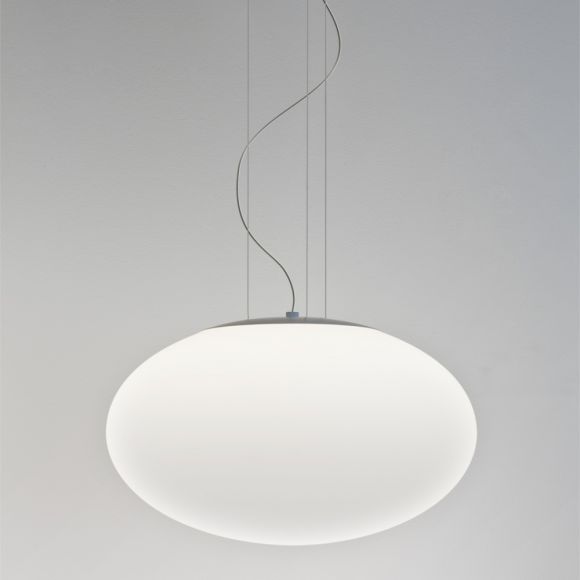 Pendelleuchte, Opalglas weiß - Ø40cm - inklusive Leuchtmittel E27 60W