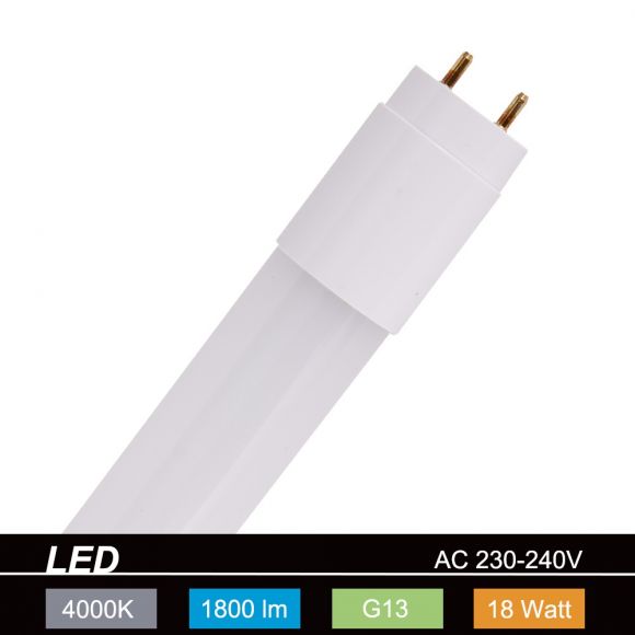 Retrofit-Leuchtmittel - LED-Röhrenlampe - Sockel G13 - 18 Watt - 1800 Lumen