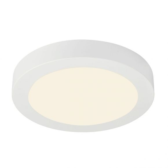runde LED Deckenleuchte mit CCT-Lichtfarbsteuerungflach Deckenlampe weiß ø 245 cm