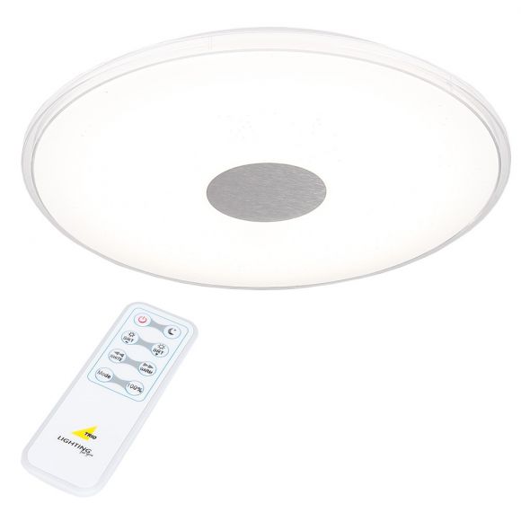 runde LED-Deckenleuchte 21,5W, D=42,5cm, mit CCT Farbwechsel und Fernbedienung 