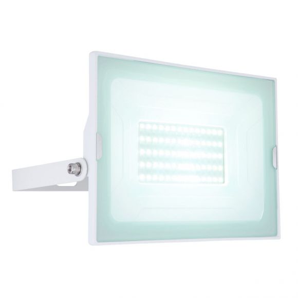 schwenkbarer und höhenverstellbarer LED Strahler aus Aluminiumdruckguss weiß kaltweißes IP65 19 x 13 cm