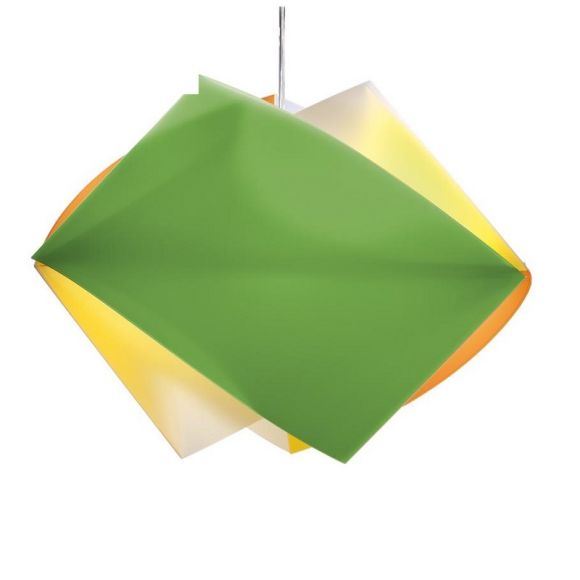 Slamp Designer-Pendelleuchte Gemmy - in Multicolor (gelb - grün- orange)