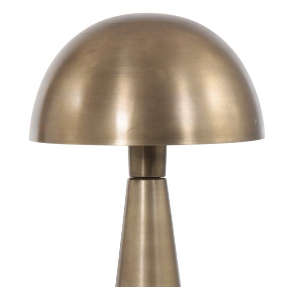 Smart Home E27 Tischleuchten Tischlampe bronze mit Schalter ø 25 cm 25 x 42 cm
