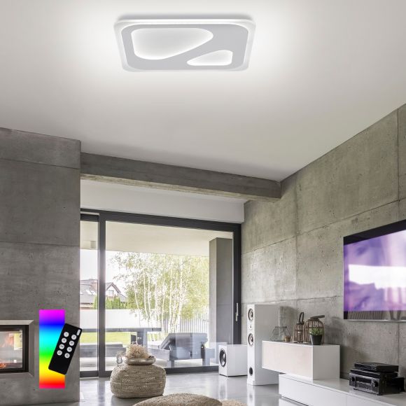 Smart Home LED Wand- und Deckenleuchte Q®-Ariana