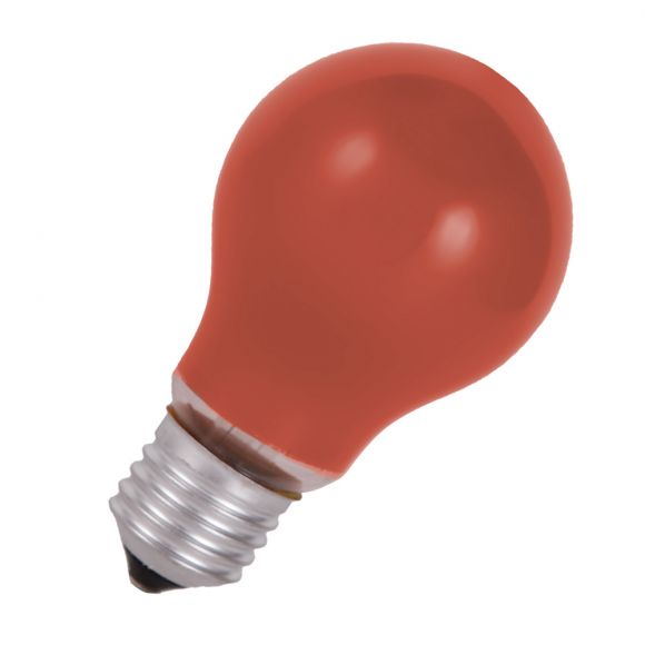 Stoßfestes Leuchtmittel  40 W  E27 Classic A  in Rot