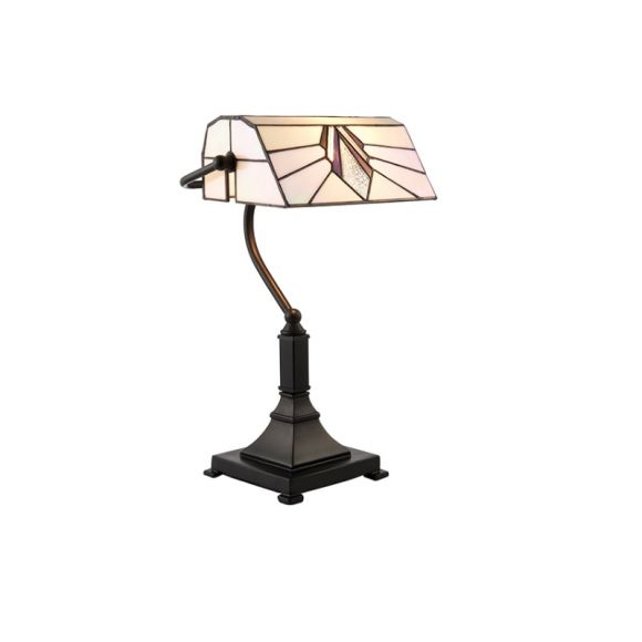 Tiffany Tischleuchte Astoria Bankers Lamp