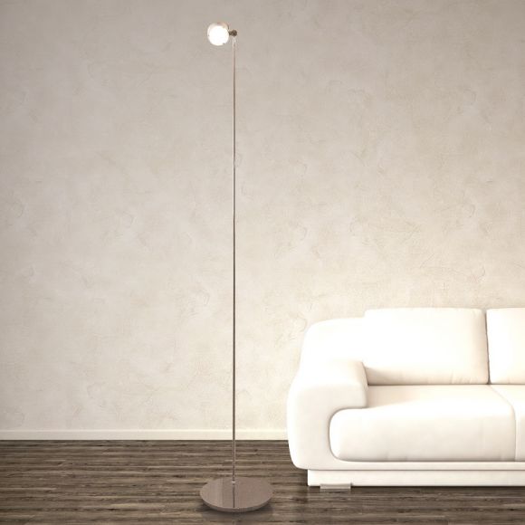 Top Light Stehlampe Puk Floor Maxi Single 1-flg in Chrom matt