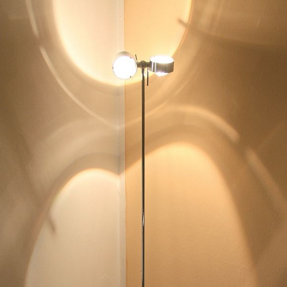 Top Light Standlampe Puk Floor Maxi Twin 2-flg, 3 Oberflächen