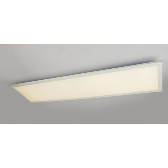 eckige LED Deckenleuchte mit CCT-Lichtfarbsteuerung & Fernbedienung & Memory Funktion aus Acryl rechteckig flach Nachtlicht Deckenlampe weiß