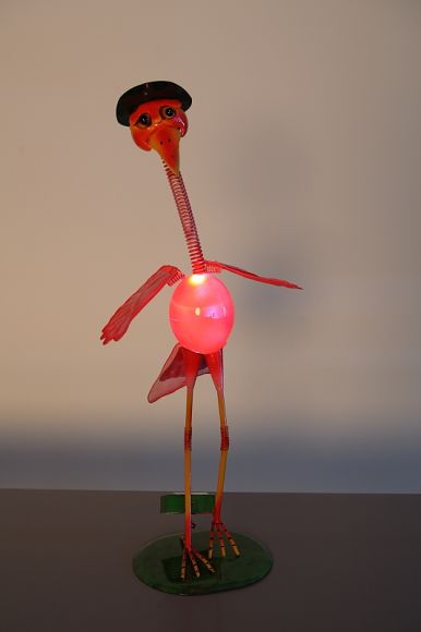 LED Solarleuchte, Vogel, Figur, dekorativ