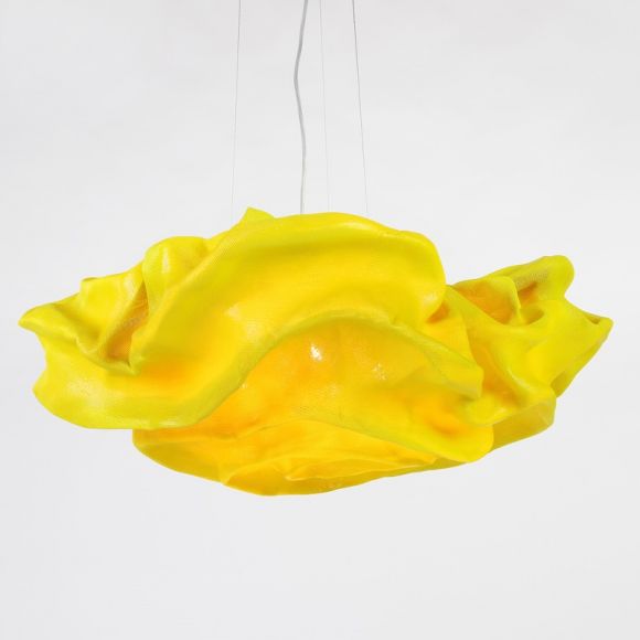 Arturo Alvarez Designer Pendelleuchte Nevo in Gelb