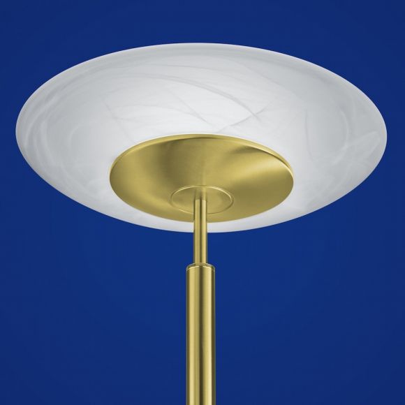 B-Leuchten LED-Fluter Falun Messing matt / poliert