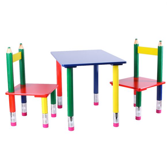 Kinder Möbel Decken Ventilator Lampe Bunt Stifte Regal Tisch Stühle Massivholz
