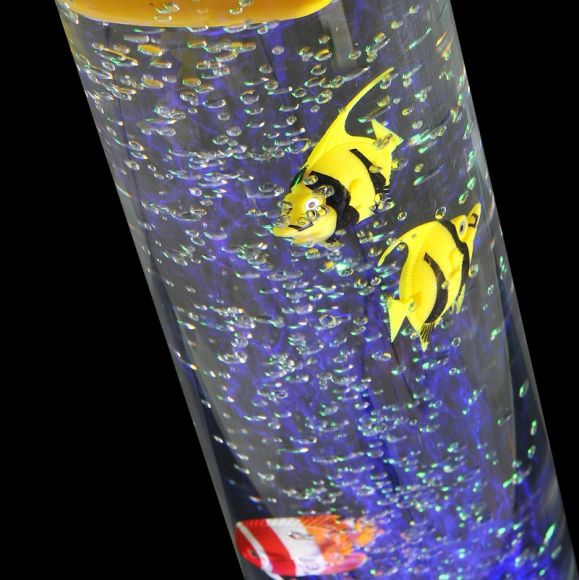 Tornado Glitter Wasserstrudel Leuchte Wassersäule LED Farbwechsler 