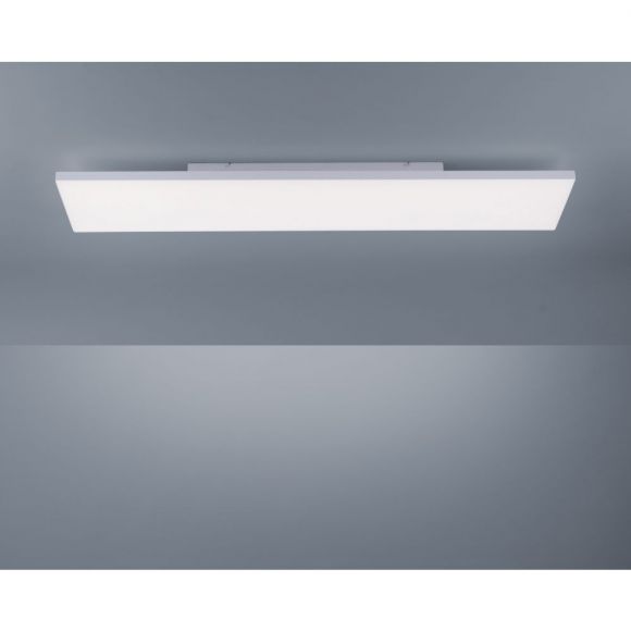 Dimmbare flache LED Deckenleuchte mit CCT, Panel 29W 100x25cm