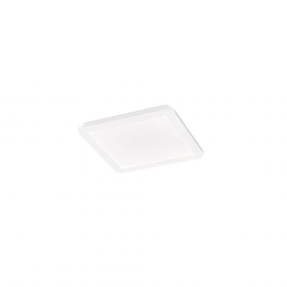 dimmbare LED Deckenleuchte quadratische Badezimmerleuchte Deckenlampe weiß creme 17 cm IP44