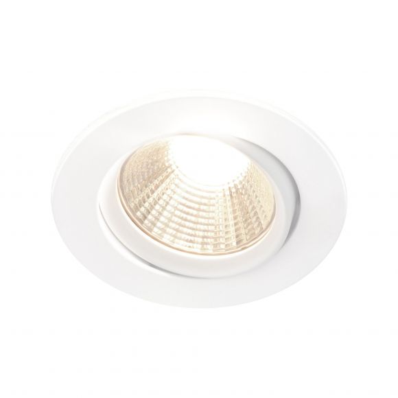 dimmbare LED Einbauleuchte Parallelschaltung Möglich Einbaulampe Weiss