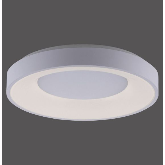 dimmbare runde LED Deckenleuchte mit Fernbedienung & Memory Funktion  matt Deckenlampe weiß Schalter ø 48 cm