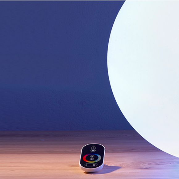 Epstein Akku Außenkugel Snowball mit LED weiß, 60 cm