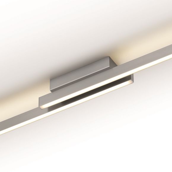 Knapstein Schmale LED-Deckenleuchte Up & Downlight, dimmbar, 117,5 cm