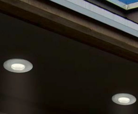 LED Einbauleuchte, Ø 8,4cm, Einbautiefe 12 cm, 2 Farben