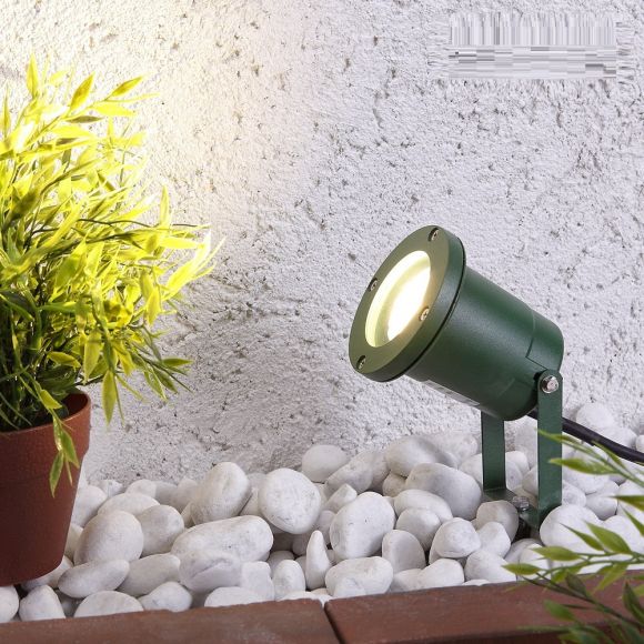 LED Erdspieß-Strahler, verstellbar, Gartenleuchte, inkl. LED, 3 Farben