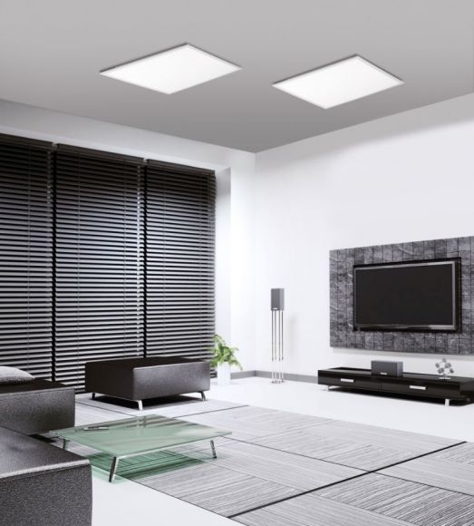LED Panel Deckenleuchte 46W, Smart Home, 62 x 62cm, CCT Farbwechsel