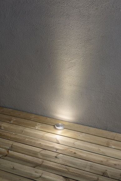 LED runder Bodeneinbaustrahler mit seitlichem Lichtaustritt