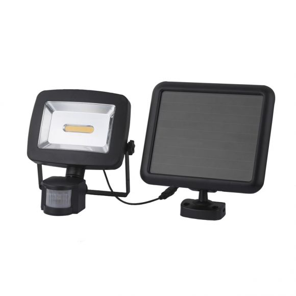 Solarleuchte LED Solarlampe mit Bewegungsmelder Außen Fluter Sensor Strahle SL#