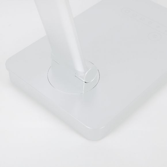 LED Tischleuchte Larena - in weiß - 6 fach dimmbar