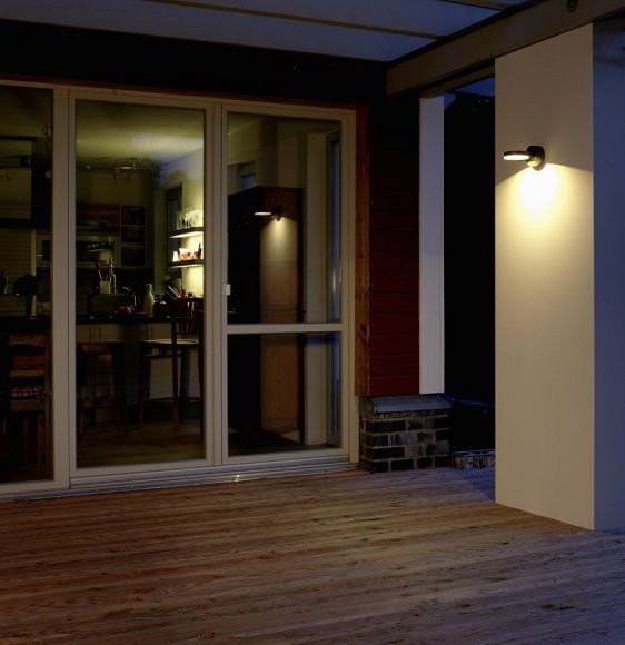LED-Außenwandleuchte in vier Ausführungen