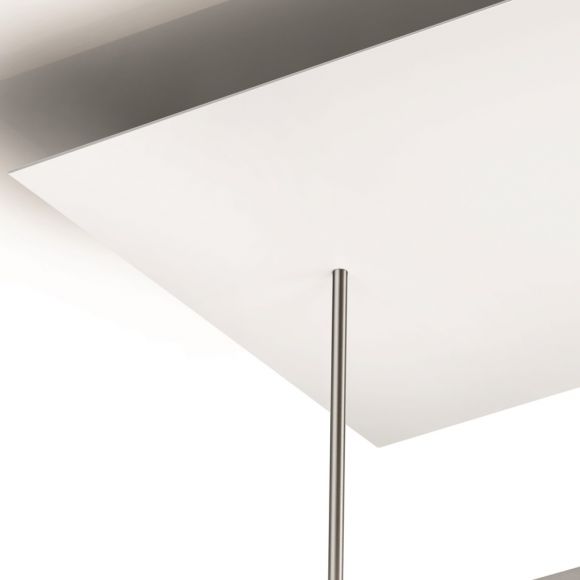 Knapstein rechteckige LED-Deckenleuchte in 2 Oberflächen, Up & Down Light