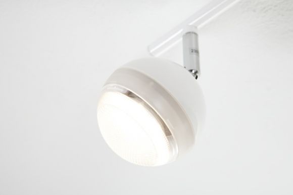 LED-Deckenstrahler 3-flg - Weiß